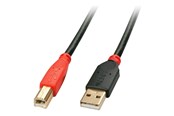 USB kabel - Lindy - USB cable - USB to USB Type B - 15 m - 42762