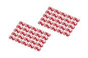 Netværkskabel - DIGITUS cable colour coding clips - for patch cable - A-CC-R