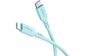 USB kabel - Pro USB-C <-> USB-C - PD 60W - 1.5m - Turkis - USB Cable - 4040849777448