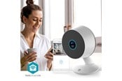 Smart Home - Nedis SmartLife Indendørs Kamera Wi-Fi 3MP Full HD 1296p Cloud Storage (mulighed) / microSD (ikke inkluderet) / Onvif Med bevægelsessensor Nattesyn Hvid - WIFICI08CWT