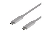 USB kabel - Deltaco USBC-1361 - USB-C cable - 24 pin USB-C to 24 pin USB-C - 50 cm - USBC-1361