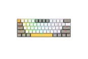 Tastatur - REDRAGON K530-YL&WT&GY-RGB-PRO Draconic Pro keyboard - Gaming Tastatur - Amerikansk engelsk - Hvid - K530-YL-WT-GY-RGB-PRO
