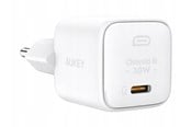 Mobil - Adaptere & Opladere - Aukey Omnia II Mini 30W - White - PA-B1L White