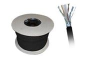 Netværkskabel - A-LAN Technologie ALANTEC bulk cable - 305 m - black - Sort - 305m - KIF6OUTS305