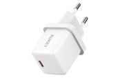 Mobil - Adaptere & Opladere - Aukey Mini 20W - White - PA-F5 OEM White