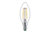 Lyskilder - Philips LED pære B35 Kerte 806lm 3,8W/827 (60W) Klar E14 - 929004585801