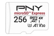 Hukommelseskort - PNY - flash memory card - 256 GB - microSD PCI Express Gen 3x1 UHS-I - P-SDU256P31880EXP-GE