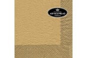 Boligindretning - Asp-Holmblad Servietter Gold - 95227
