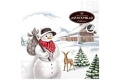 Boligindretning - Asp-Holmblad Servietter "Snowman & reindeer" - 97125