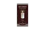 Boligindretning - Asp-Holmblad LED-Voks bloklys - 99505