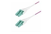 Netværkskabel - StarTech.com 7m (23ft) LC/LC (UPC) OM4 Multimode Fiber Optic Cable OFNR - patch cable - 7 m - erika violet - Lilla - 7m - OM4RLCLC7M