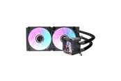 CPU Køler - Darkflash DV240S CPU Water Cooler - Black - CPU Vandkøling - Max 30 dBA - DV240S BLACK