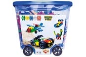 Konstruktionslegetøj - Clics Rollbox Building Blocks - Construction Set 25in1 - CB803