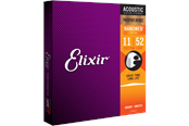Musik & DJ Instrumenter - Elixir Strings 16027 - Fosforbronze - Akustiske strenge - Nanoweb - Custom Light (11-52) - CEL 16027