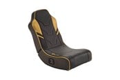 Gamer Stol - X Rocker Shadow 2.0 Floor Rocker Gaming Floor Chair for Children & Teenagers with Audio System - Black/Gold - 5132201