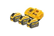 Akku & Lader - Dewalt DCB118X3-QW Cordless Tool Battery and Charger - DCB118X3-QW