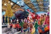 Puslespil - Falcon Santa Station (1000) - 707-1110500146