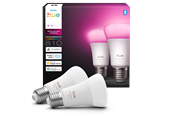 Smart Home - Philips Hue A60 - E27 pære - 810 - 2-pak - 929003853405