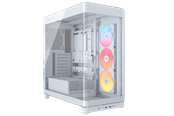 Kabinet - Corsair FRAME 4500X RS-R ARGB White - Kabinet - Miditower - Hvid - CC-9011315-WW