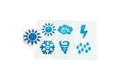 Kreativt Legetøj - Colorations - Easy Grip Stamps Weather - CHBIGWEA