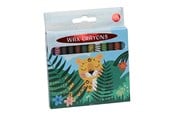 Skrive- og Tegneværktøjer - Wins Holland - Crayons Jungle Animals 12 pcs. - KL337