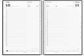 Kalender - Mayland Timekalender sort PP-plast 2027 - 17218000
