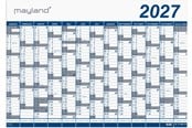 Kalender - Mayland Kæmpekalender 1x13 mdr. PP-plast rør 2027 - 17065000