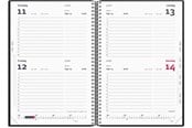 Kalender - Mayland 2-dages-kalender sort PP-plast 2026 - 16205000