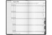 Kalender - Mayland Basic månedskalender sort PP-plast 2026 - 16090100