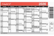 Kalender - Mayland Mini kalender 2026 - 26052000
