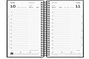Kalender - Mayland Mini dagkalender matsort genbrugskarton 2026 - 26230000