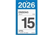Kalender - Mayland Kontorafrivningskalender m/bagsidetekst 2026 - 26253000