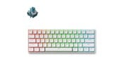 Tastatur - MCHOSE Ace 60 Pro TTC Uranus Magnetic Hall Effect - Gaming Tastatur - Uden Numpad - Amerikansk engelsk - Hvid - Ace60-7A