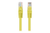 Netværkskabel - Lanberg patch cable - 25 cm - yellow RAL 1016 - Gul - 0.25m - PCU6-20CC-0025-Y