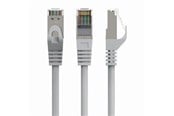 Netværkskabel - Gembird Cablexpert patch cable - 25 m - grey - Grå - 25m - PP6A-LSZHCU-25M