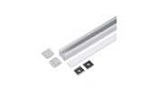 Smart Home - Light Solutions Aluminiumsprofil - Model L - 20mm LED strip - Alu - 5714255011142