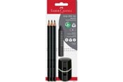 Skrive- og Tegneværktøjer - Faber-Castell Graphite Penci Set 3 pcs B - 580024