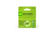 Batteri - GP Rechargeable Battery AAA 800 mAh x 4 NiMH - 201259