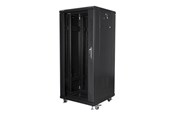 Rack skabe - Lanberg FF01 series - rack - 600 x 600 flat pack - 27U - FF01-6627-12B-KPL