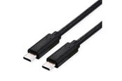 USB kabel - Roline - USB-C cable - 24 pin USB-C to 24 pin USB-C - 50 cm - 11.02.9091