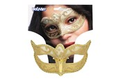 Kostumer - Boland Venice Felina Gold Eye Mask - 00338