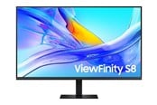 Skærm - 37" Samsung ViewFinity S8 S37D804UAU - 3840x2160 (4K) - 60Hz - VA - 90W USB-C - KVM switch - LS37D804UAUXEN