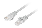 Netværkskabel - Lanberg patch cable - 3 m - grey - Grå - 3m - PCU6-10CU-0300-S