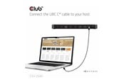 Dockingstation - Club 3D 8-in-1 - docking station - USB-C - HDMI DP - 1GbE - CSV-2540