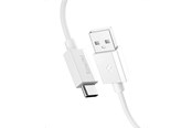 USB kabel - Spigen Essential 60W - USB-A <-> USB-C - 1m - Hvid - ACA08715