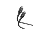 USB kabel - Spigen Essential 100W - USB-C <-> USB-C - 2m - Sort - ACA09460