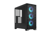 Kabinet - Fractal Design Pop 2 Air Black TG RGB - Kabinet - Miditower - Sort - FD-C-POA2A-03