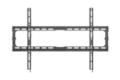 Vægbeslag, AV-Beslag & AV-Møbler - Deltaco mounting kit - fixed - for flat panel - up to 45 kg - black - Maks 45 kg - Maks størrelse 80" - ARM-523-B