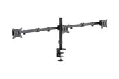 Skærmholder - Deltaco mounting kit - adjustable arms - for 3 LCD displays - rotate tilt swivel up to 7 kg - black - ARM-0301-B