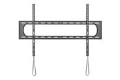 Vægbeslag, AV-Beslag & AV-Møbler - Deltaco mounting kit - heavy-duty - for curved / flat panel - fixed up to 120 kg - black - Maks 120 kg - Maks størrelse 120 " - ARM-475-B